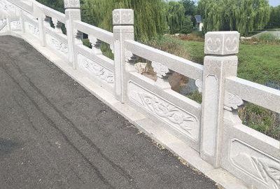花岗岩石雕栏杆栏板