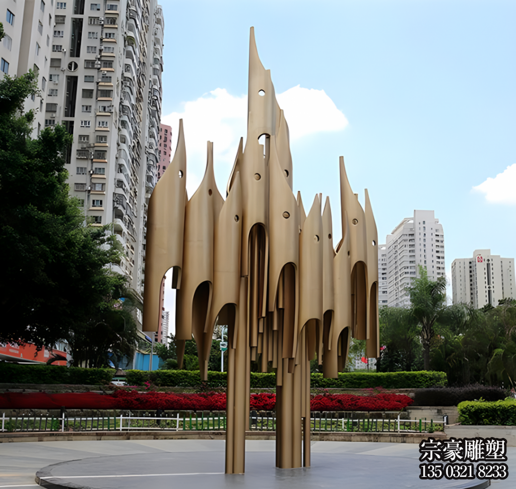 钢笔笔尖造型校园不锈钢景观雕塑 钢笔笔尖造型校园不锈钢景观雕塑