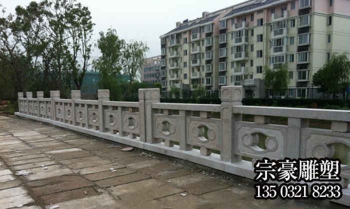 小区公园河道花岗岩镂空栏杆雕塑 小区公园河道花岗岩镂空栏杆雕塑