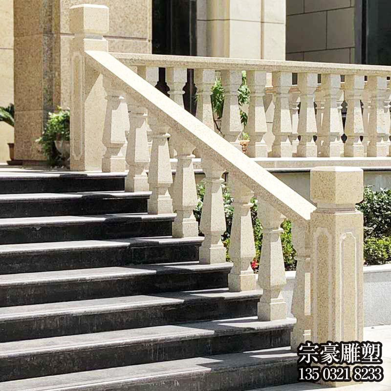 别墅庭院欧式阳台楼梯花岗岩罗马柱扶手栏杆 别墅庭院欧式阳台楼梯花岗岩罗马柱扶手栏杆