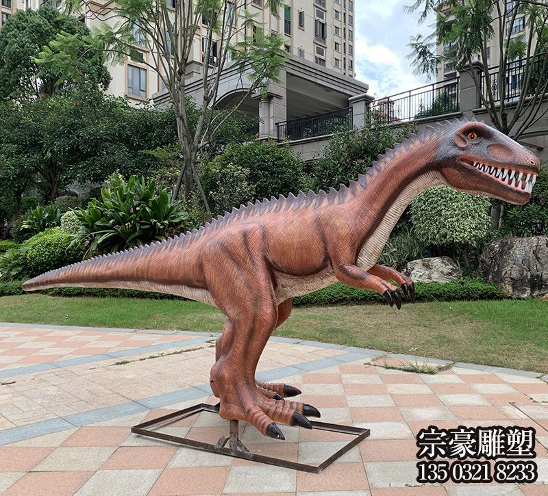 玻璃钢仿真恐龙侏罗纪动物雕塑 玻璃钢仿真恐龙侏罗纪动物雕塑