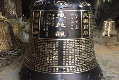 纯铜铸造寺庙铜钟